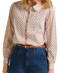 Brakeburn Women's Tarja Long Sleeve Printed Shirt