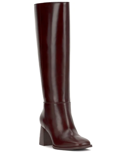 I.n.c. International Concepts Women's Elani Wide Calf Square Toe Tall Boots, Macy's Exclusive