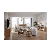 Parker House Furniture Parker House Escape Round End Table with Shelf