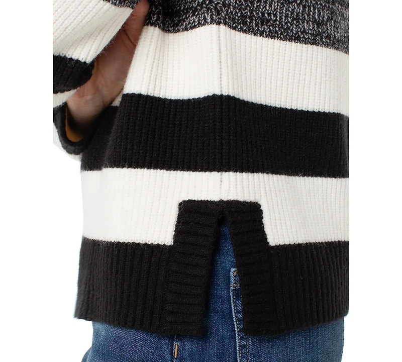 Liverpool Los Angeles Women's Long-Sleeve V-Neck Sweater