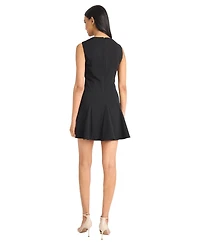 Donna Morgan Women's Sleeveless Mini Dress