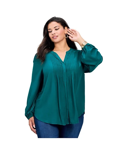 Avenue Women's Olivia Pintuck Shirt