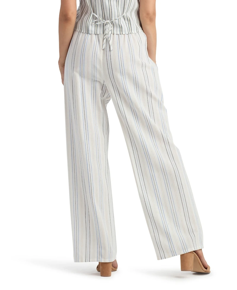 Bcx Juniors' Resort Striped Pull-On Pants