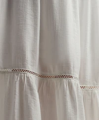 Bcx Juniors' Resort Solid Crinkle A-Line Skirt