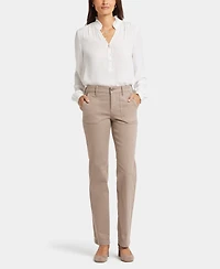 Nydj Women's Utility Marilyn Straight Jeans