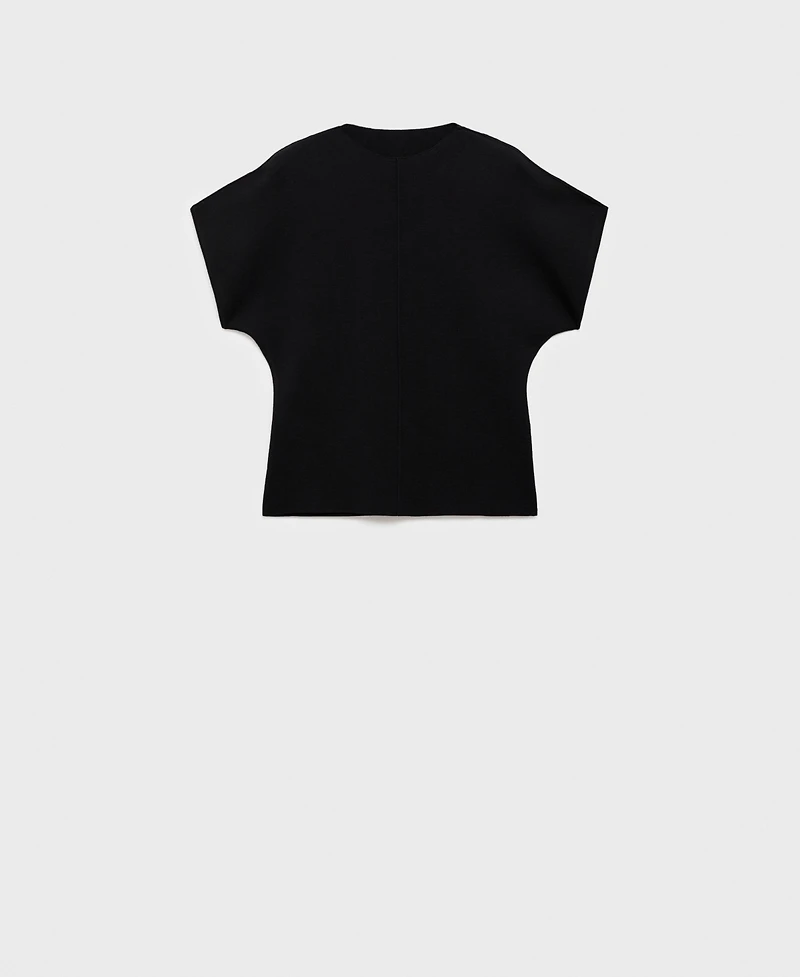 Mango Women's Fine-Knit Fitted Sweater