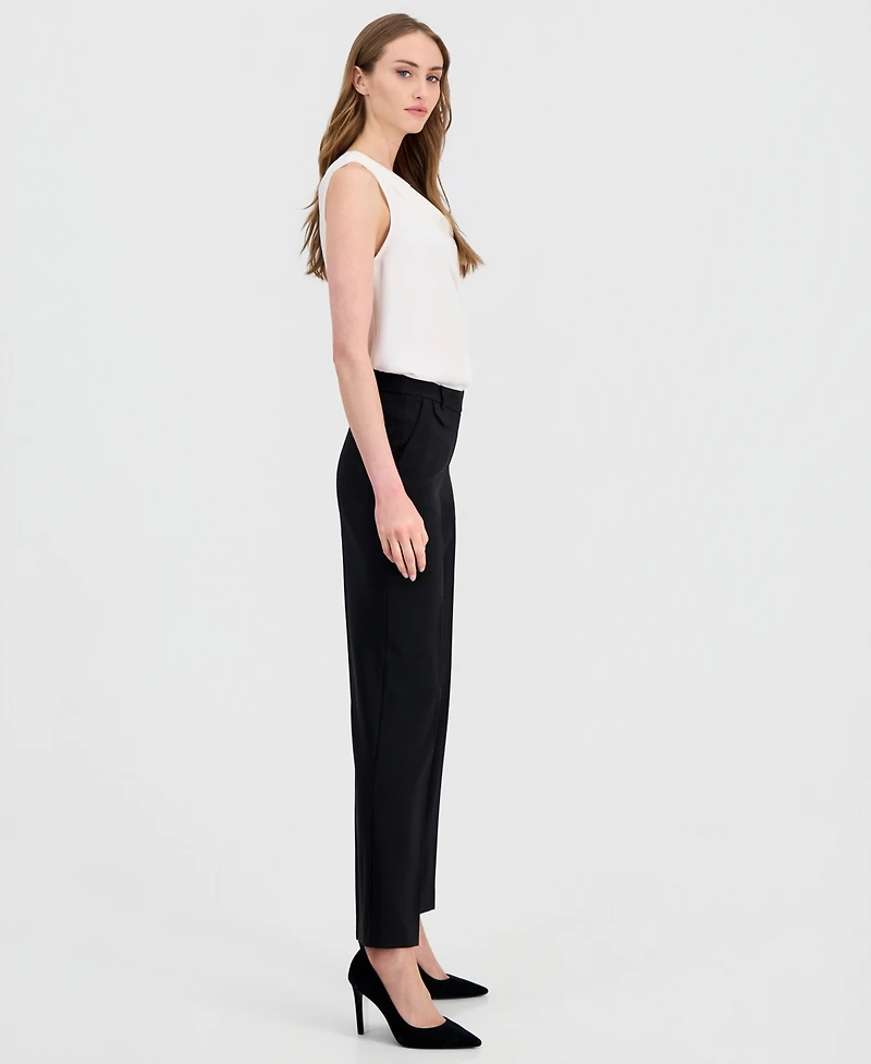 Anne Klein Women's High-Rise Wide-Leg Pants