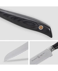 Messermeister Blacksmith Scalloped Slicing Knife / 8.5”