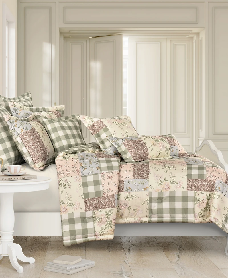Piper & Wright Eloise Patchwork 3-Pc. Comforter Set, Full/Queen