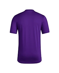 Adidas Men's Purple Washington Huskies Locker Laces Out Pre-Game T-Shirt