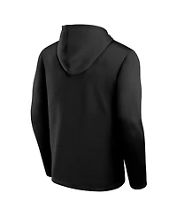 Logo Athletic Men's Black Boston Bruins Head Start Pullover Hoodie