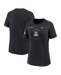 Nike Women's Black Arizona Wildcats 2025 Military Appreciation Dri-fit T-Shirt