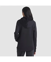 Fanatics Women's Black Los Angeles Kings Authentic Pro Rink Raglan Full-Zip Hoodie