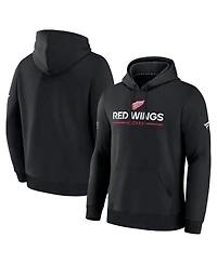 Fanatics Men's Black Detroit Red Wings Authentic Pro Primary Hoodie