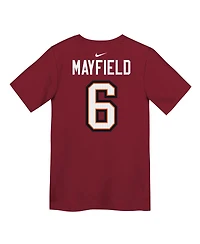 Nike Preschool Baker Mayfield Red Tampa Bay Buccaneers Player Name Number T-Shirt