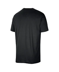 Nike Men's Black San Antonio Spurs 2025/26 On-Court Flare Performance Practice T-Shirt