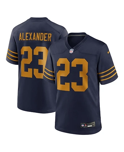 Nike Men's Jaire Alexander Navy Green Bay Packers Alternate Game Jersey
