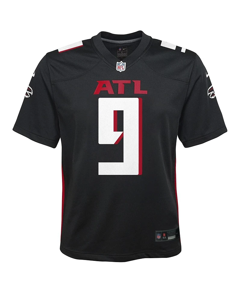 Nike Big Boys and Girls Michael Penix Jr. Black Atlanta Falcons Team Game Jersey