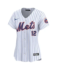 Nike Women's Francisco Lindor White New York Mets Home Limited Jersey