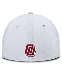 Nike Men's White Oklahoma Sooners Rise Academic Dri-fit Flex Hat