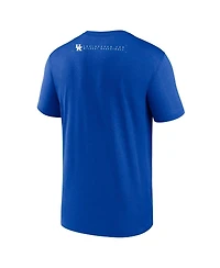 Nike Men's Royal Kentucky Wildcats 2025 Courtside Basketball Legend Dri-fit T-Shirt