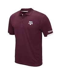 Colosseum Men's Maroon Texas A&M Aggies Big Tall Santry Polo Shirt