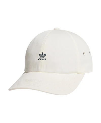 Adidas Women's Cream Mini Logo Adjustable Hat