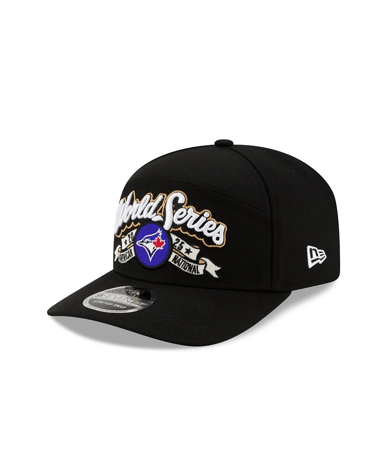 New Era Men's Black Toronto Blue Jays 2025 American League Champions Locker Room 9SEVENTY Adjustable Hat