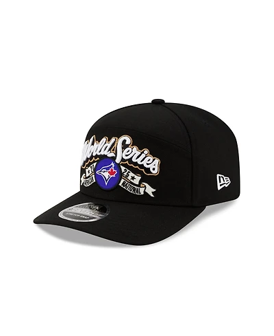 New Era Men's Black Toronto Blue Jays 2025 American League Champions Locker Room 9SEVENTY Adjustable Hat