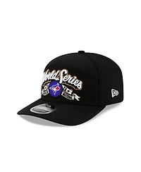 New Era Men's Black Toronto Blue Jays 2025 American League Champions Locker Room 9SEVENTY Adjustable Hat