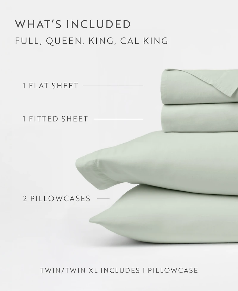 ienjoy Home Ultra Soft 160-Thread Count Cotton 3-p.c. Sheets Set, Twin