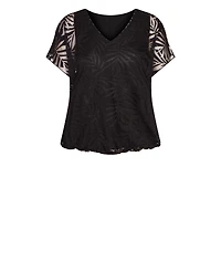 Avenue Women's Elora Burnout Top
