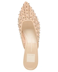 Dolce Vita Women's Cleo Imitation Pearl Pointed Toe Mule Pumps