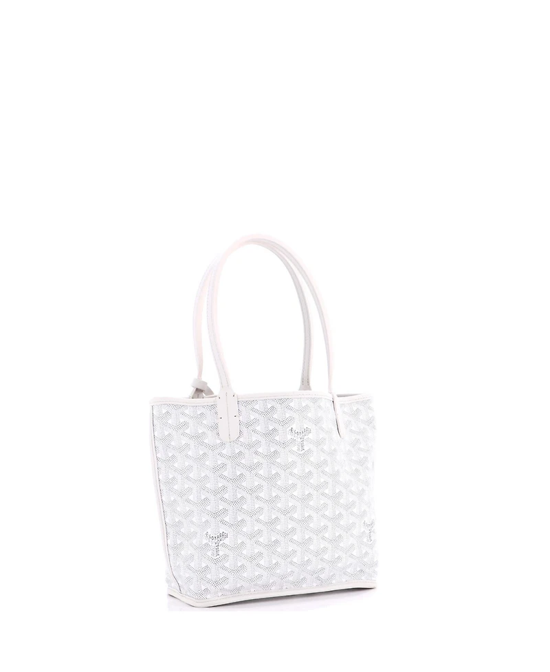 Pre-Owned Goyard Mini Anjou Reversible Tote Coated Canvas