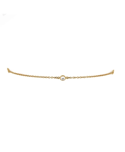 Pre-Owned Tiffany & Co. Elsa Peretti Diamonds by the Yard 3 Stone Bracelet