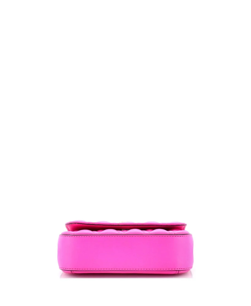 Pre-Owned Versace Virtus Clutch on Chain Quilted Leather