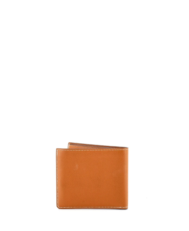 Pre-Owned Hermes Compact H Sellier Wallet Evercolor