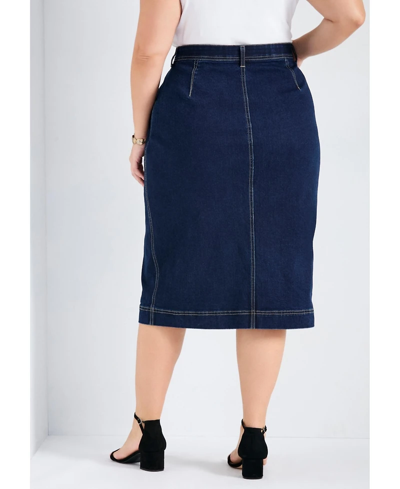 Avenue Women's Billy Denim Skirt