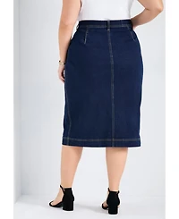Avenue Women's Billy Denim Skirt