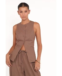 Petal and Pup Women's Caitlin Pant Set - Brown