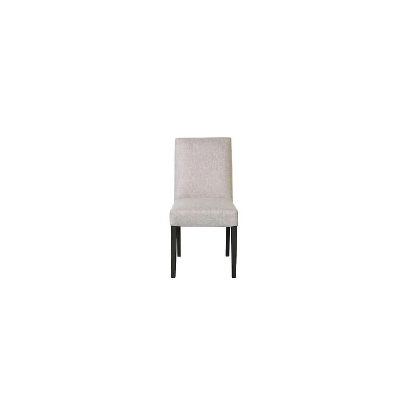 Porter Designs Enna Solid Wood Dining Chair, Cream (Set of 2)