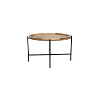 Porter Designs Camden Solid Wood Coffee Table, Natural