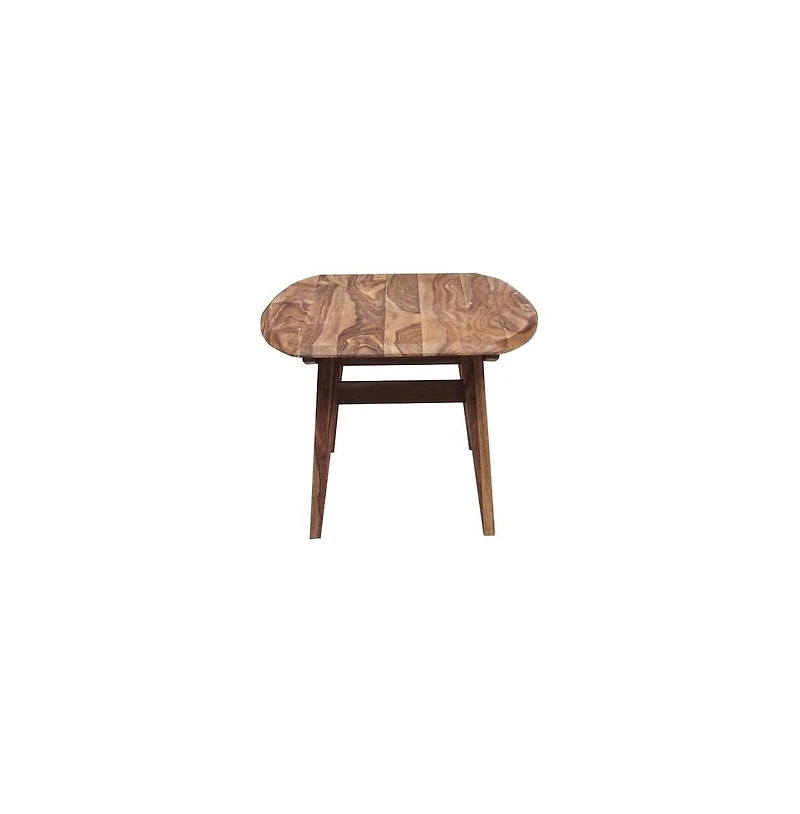 Porter Designs Fusion Solid Sheesham Wood Coffee Table, Natural