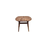 Porter Designs Fusion Solid Sheesham Wood Coffee Table, Natural