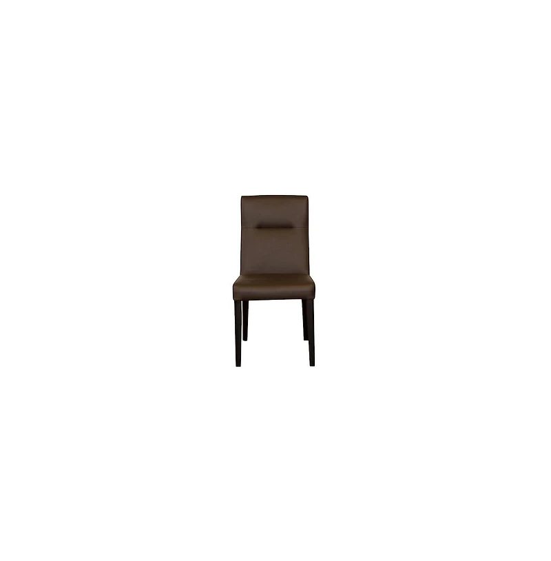 Porter Designs Verona Leather-Look Dining Chair, Brown (Set of 2)