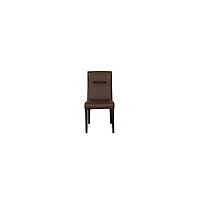 Porter Designs Verona Leather-Look Dining Chair, Brown (Set of 2)