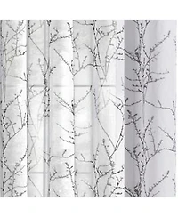 Commonwealth Home Fashions Lisette Grommet Curtain Panel Window Dressing - 52x84", White