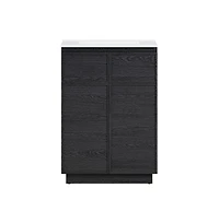 Swiss Madison St. Tropez 24" Freestanding Bathroom Vanity in Oak with Sink Top