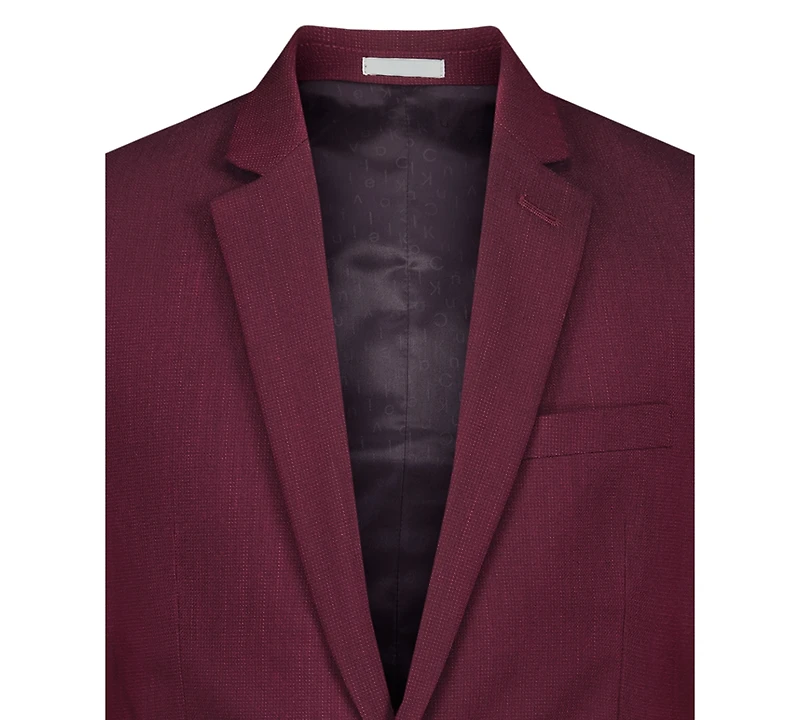 Calvin Klein Boys 8-20 Stretch Striated Texture Jacket