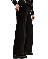Lucky Brand Women's Velvet Sweet Mid-Rise Wide-Leg Jeans
